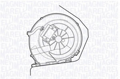 MAGNETI MARELLI 069412699010 -  Электродвигатель, вентиляция салона